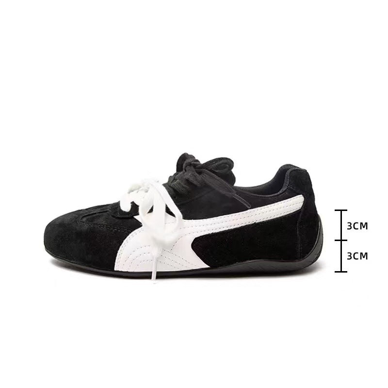 Dame Sporty Sneakers med innovativ snørestil Stilla