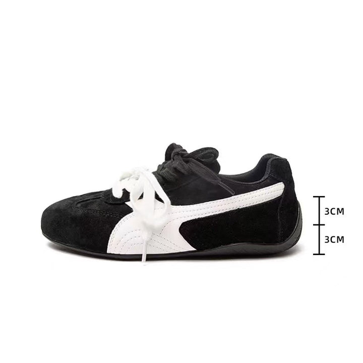 Dame Sporty Sneakers med innovativ snørestil Stilla