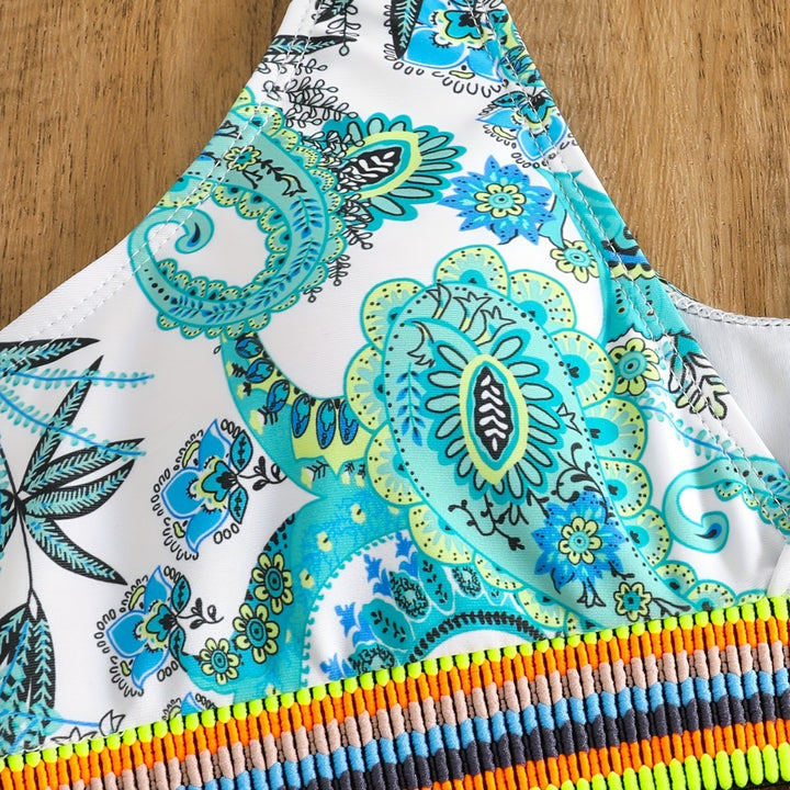 Dame bikini-sæt med moderne etno-design Skovae
