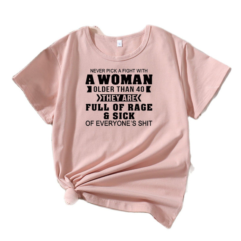 Kvinder Komisk Udtalelse T-Shirt Stilla