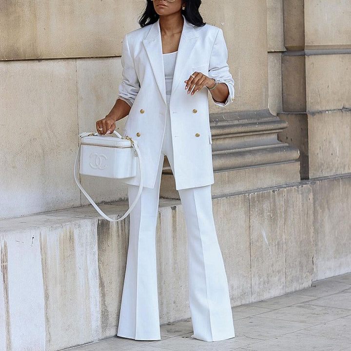 Dame elegant og alsidig blazer-sæt Stilla