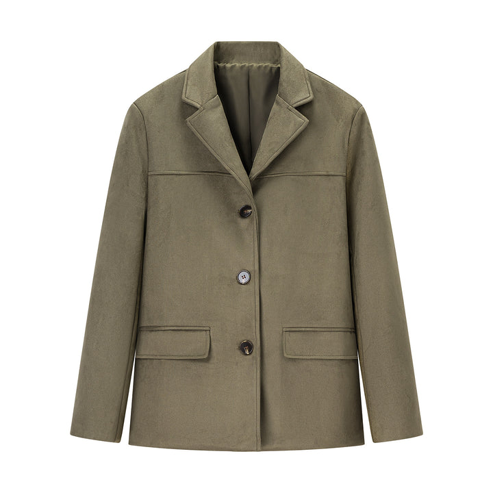 Kvinder Trendy Blazer Jakke lavet af blødt stof Stilla