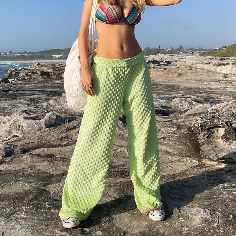 Femme Stylisk Bred Culotte-Bukser Stilla