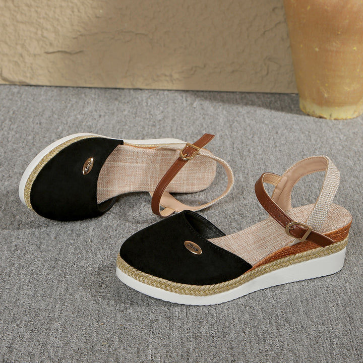 Dame Espadrilles med elegant spænde Stilla