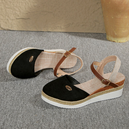 Dame Espadrilles med elegant spænde Stilla
