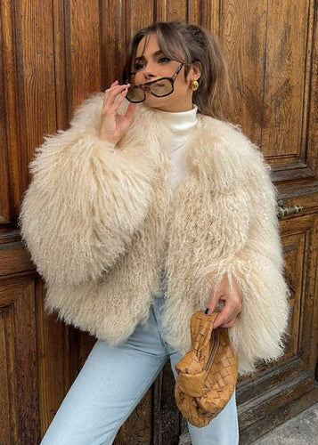Stilla | Faux shearling jakke