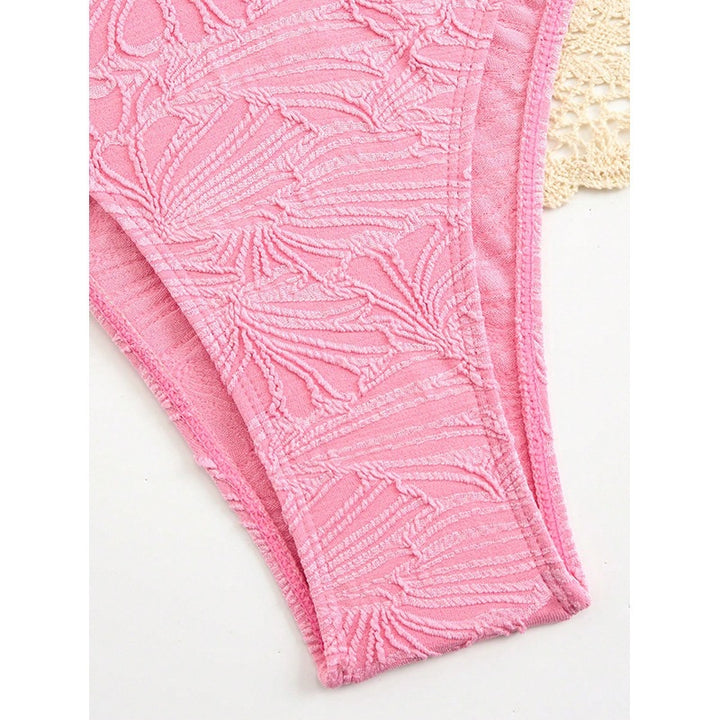 Dame bikini-sæt med florale accentbroderier Skovae