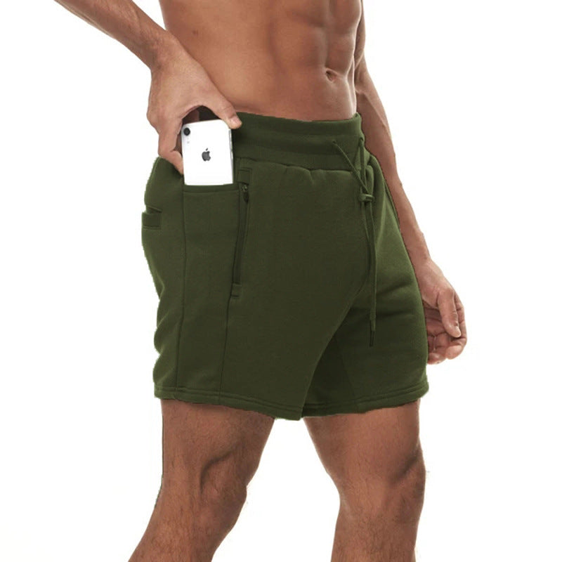 Herre sporty shorts med praktiske sidelommer og justerbart bånd Stilla