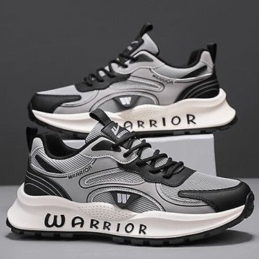 Dame sporty sneakers med polstret sål og åndbart overmateriale Stilla