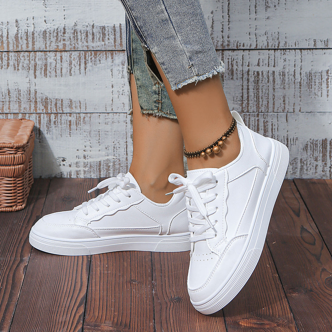 Dame Fritids Snøresko Mode Sneakers Stilla