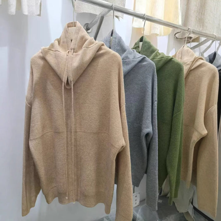 damer oversized sweater med høj krave og afslappet pasform Stilla