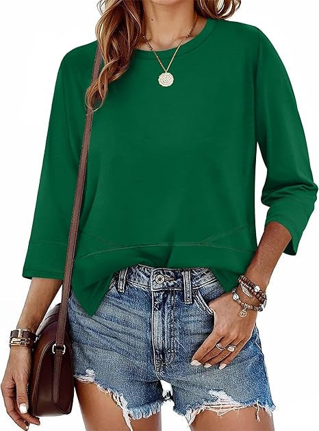 Damer casual sweater med trekvart ærmer Stilla