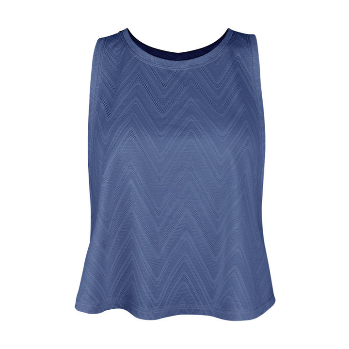 Dame sporty tanktop med struktureret design og optimal bevægelsesfrihed Stilla