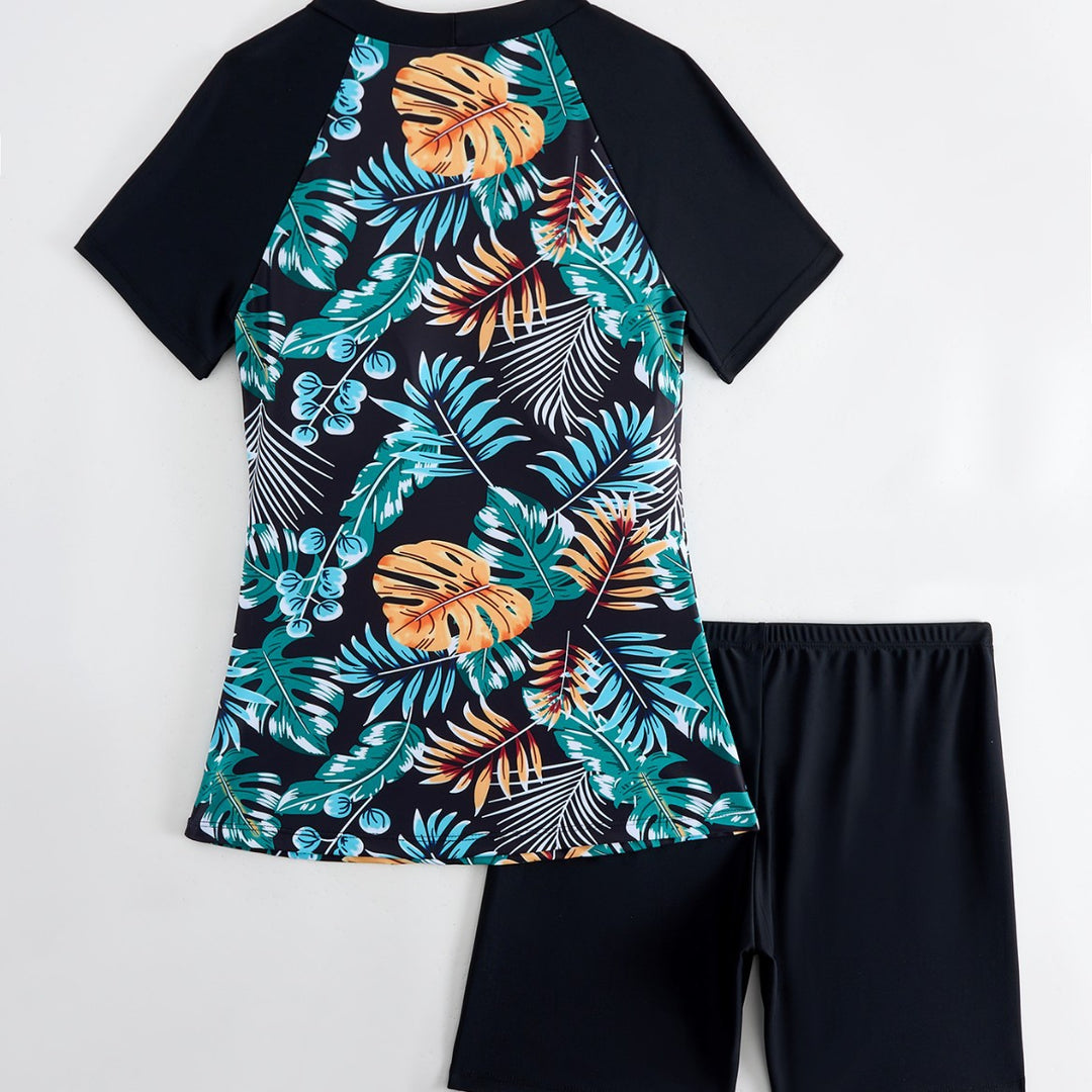 Dame Kortærmet Rash Guard Sæt Stilla