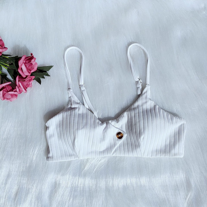 Dame Bikini-sæt med floralt design og moderne snit Skovae