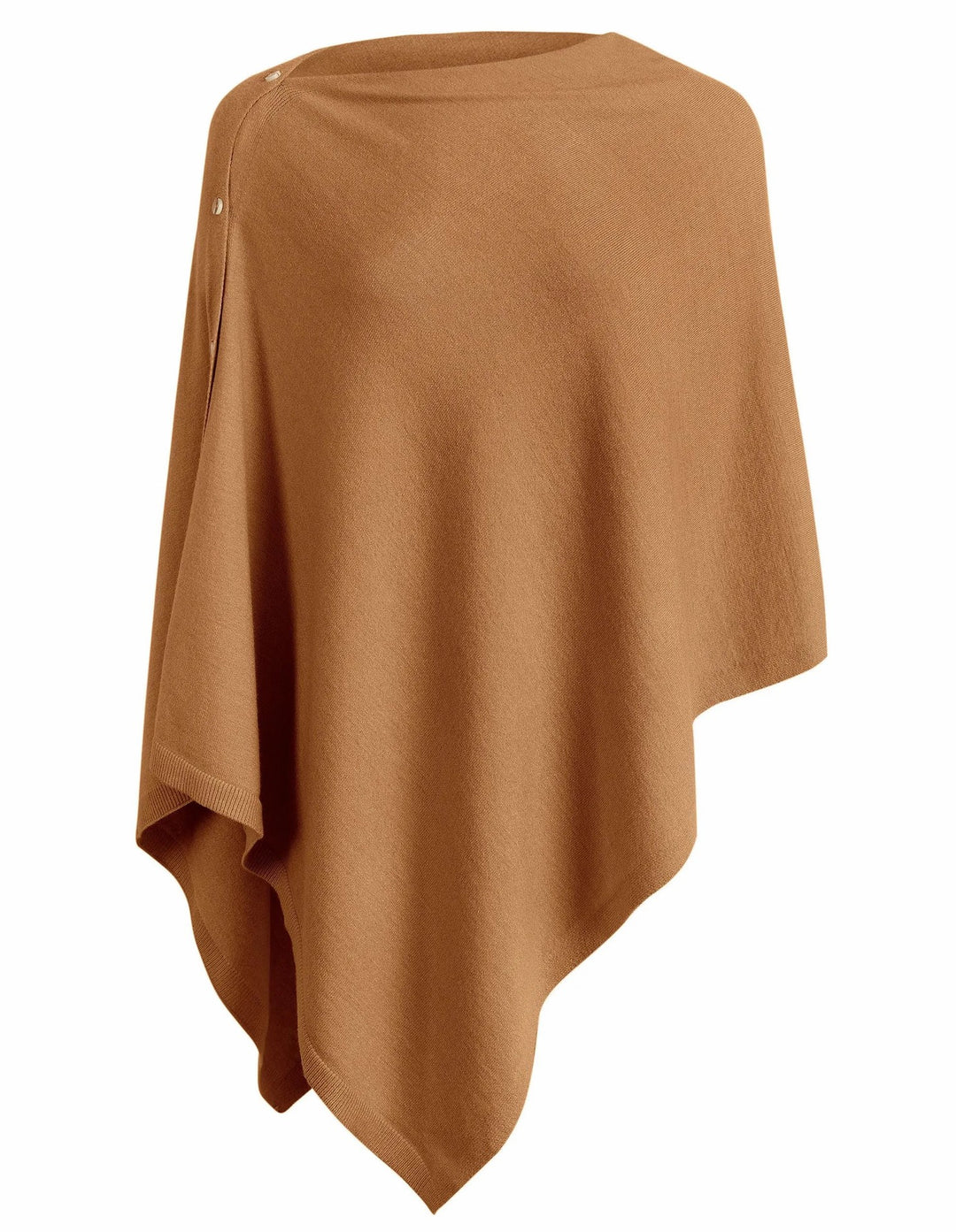 Dame Komfortabel Oversized Poncho Wrap Stilla