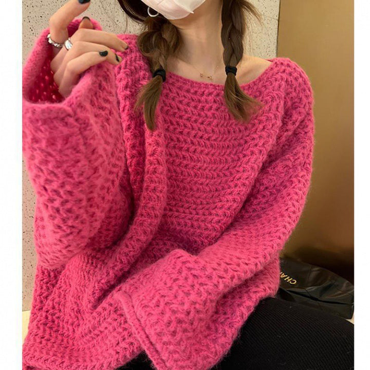 Damer Cozy Oversized Sweater lavet af chunky knit Stilla