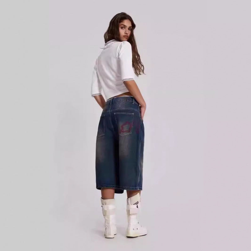 Dame Bred Denim Culotte Stilla