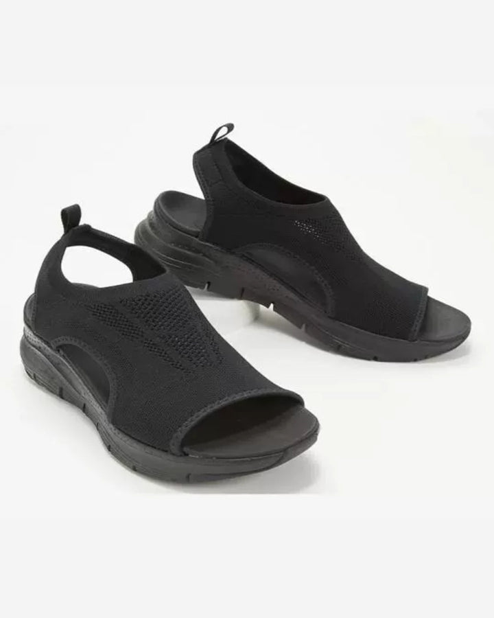 Dame Åndbare Slip-On Sandaler med ergonomisk design og skridsikker sål Stilla