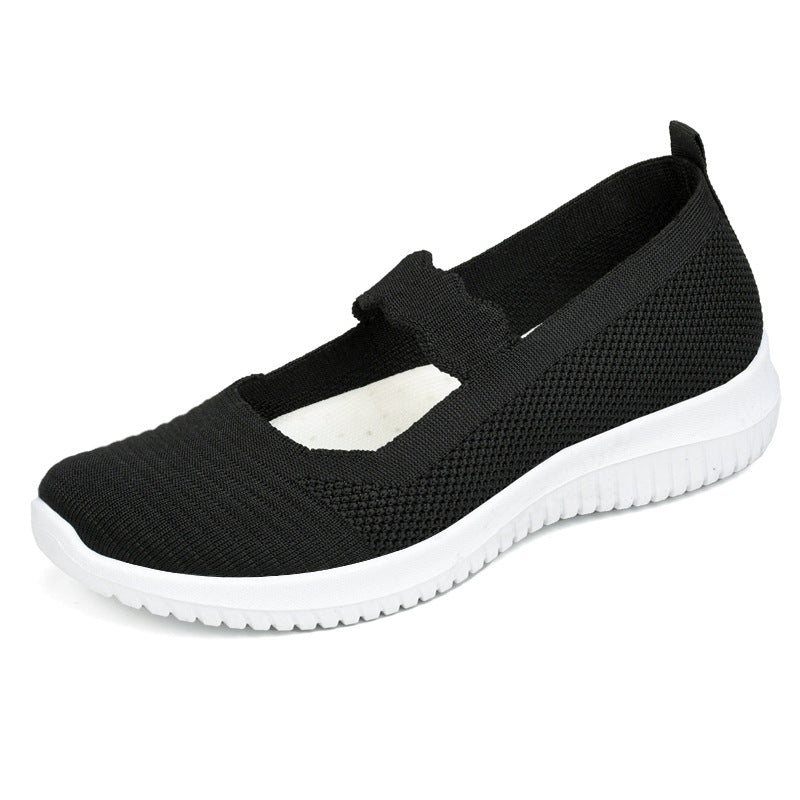 Femme åndbare Mary Jane Sneakers med fleksibel dæmpning Stilla