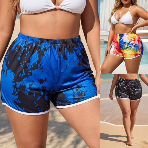 Dame farverige strandshorts Skovae