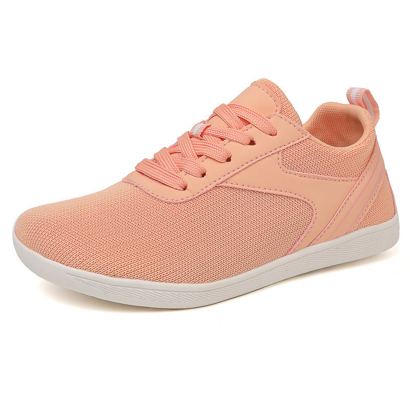 Herren nan lette åndbare mesh-hverdags sneakers med polstret komfort fodseng og fleksibel gummisål Skovae