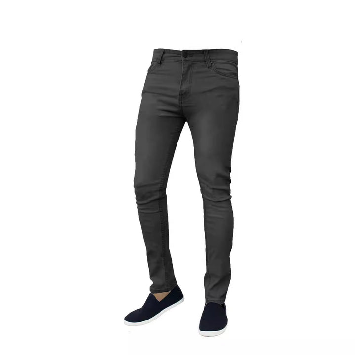 Herrer Slim Fit Jeans med elastisk materiale og moderne snit Stilla