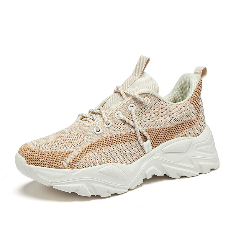 Dame sportliche løbesneakers med åndbart overmateriale og stabil sål Stilla