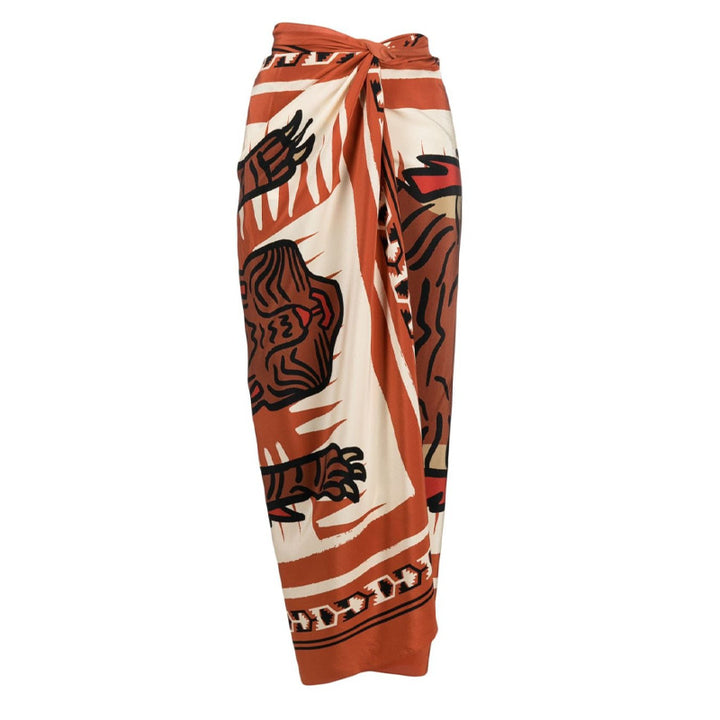Dame badeoutfit med asymmetrisk design Skovae