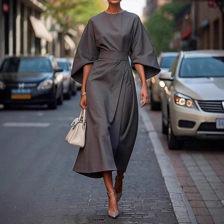 Dame elegant midi kjole Stilla