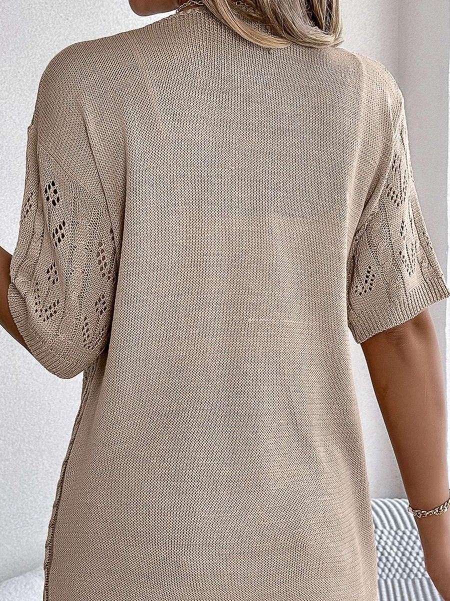 Femme Open-Knit Cardigan Stilla