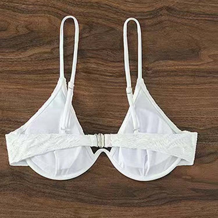 Dame Tekstureret Blonde Bikini Sæt Stilla