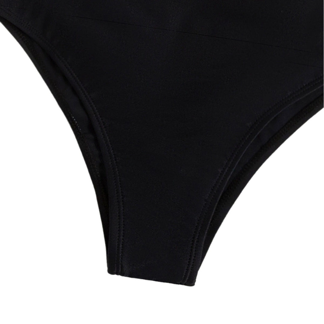 Dame Bustier-badedragt med kontrastdesign Skovae