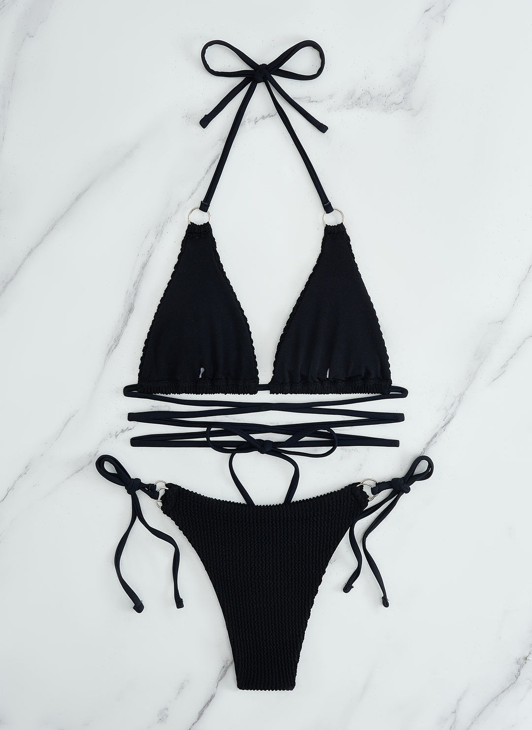 Dame bikinisæt med legende sommerfugledesign Skovae
