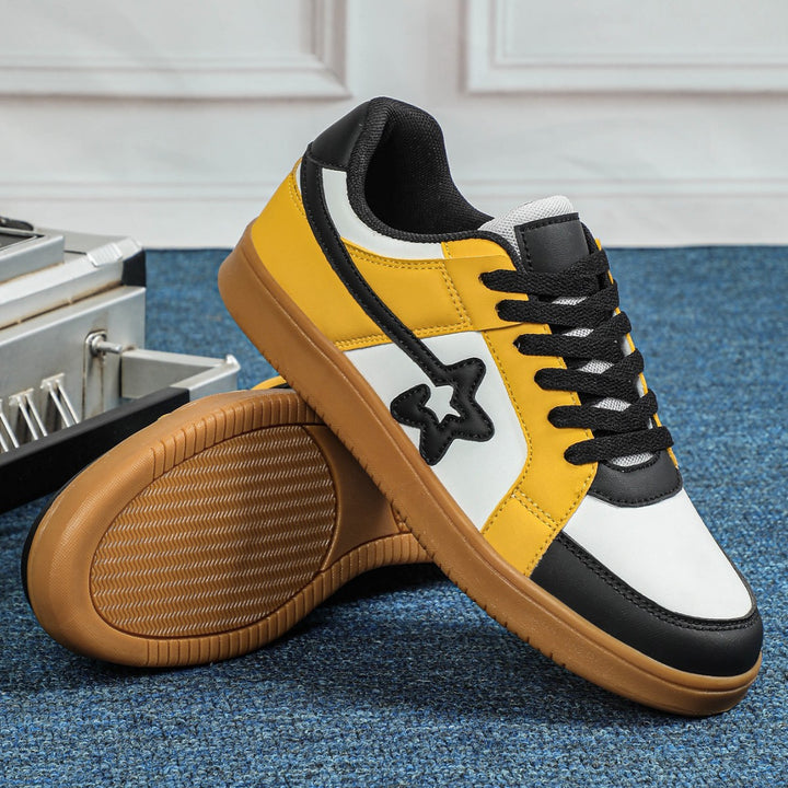 Dame Sporty fritids sneakers med skridsikker sål og polstret indersål Stilla