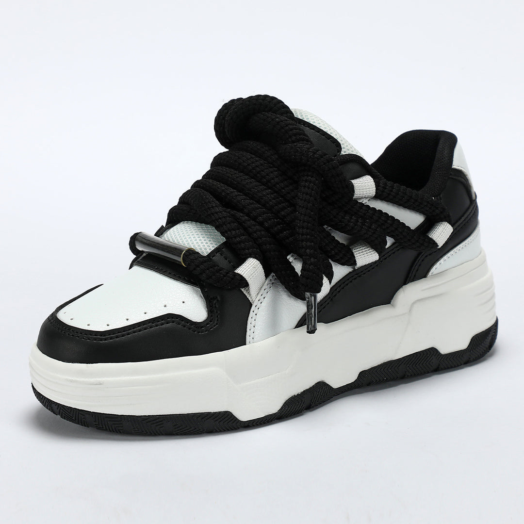 Dame Sporty Plateau-Sneakers Stilla