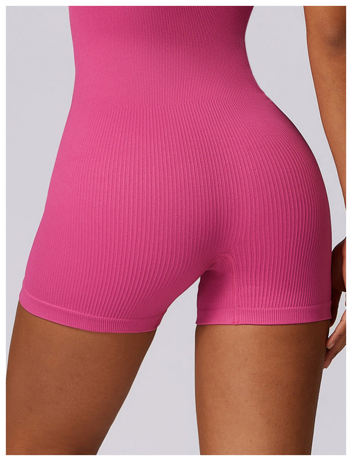 Stilla | Elastic Seamless Tight Yoga Jumpsuit Belly Contracting, Hip Lifting Fitness Jumpsuit Til Kvinder