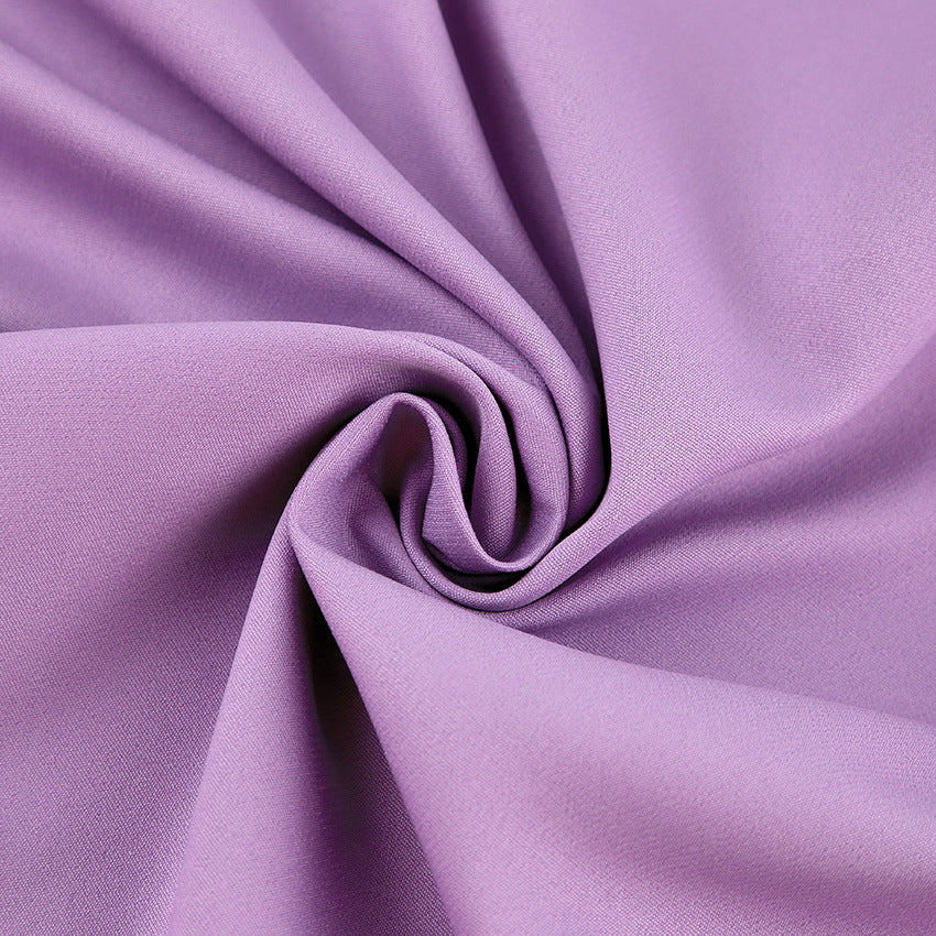 Damebluse med dekorativ split og elegant A-linje nederdel Stilla