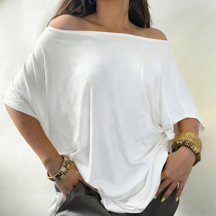 Dame afslappet oversized T-shirt Skovae