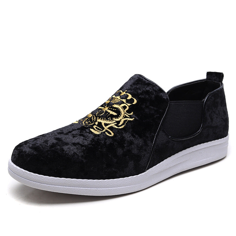 Femme Slip-On Fløjl Sneakers Stilla