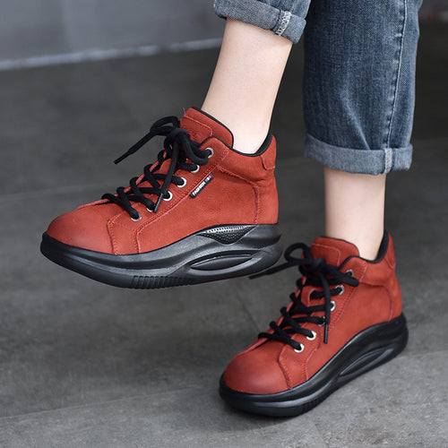 Dame Høj Sneakers med fleksibelt dæmpningssystem og skridsikker sål Stilla