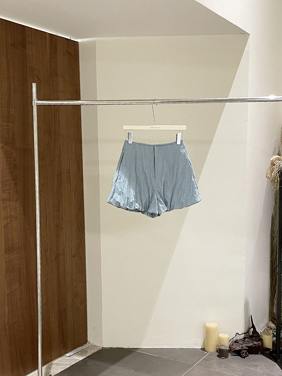 Dame flydende shorts med elastisk talje og blødt materiale Stilla