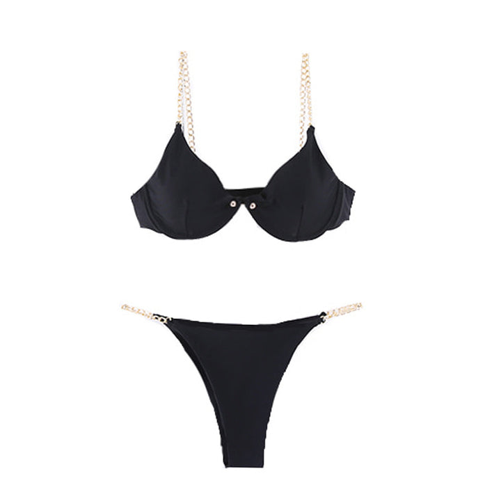 Dame bikini med kæde-tilbehør Stilla