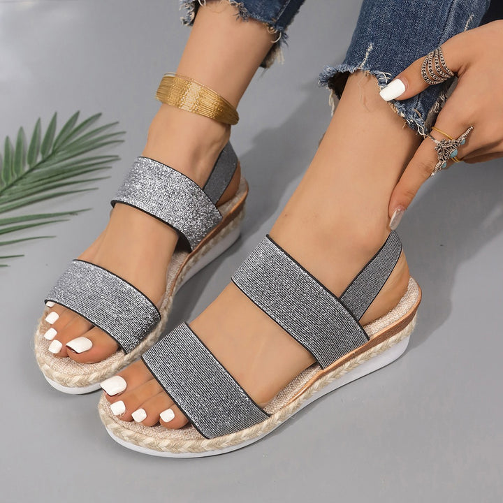 Dame Komfortable Tøfler Sandaler med fleksibel Sål Stilla
