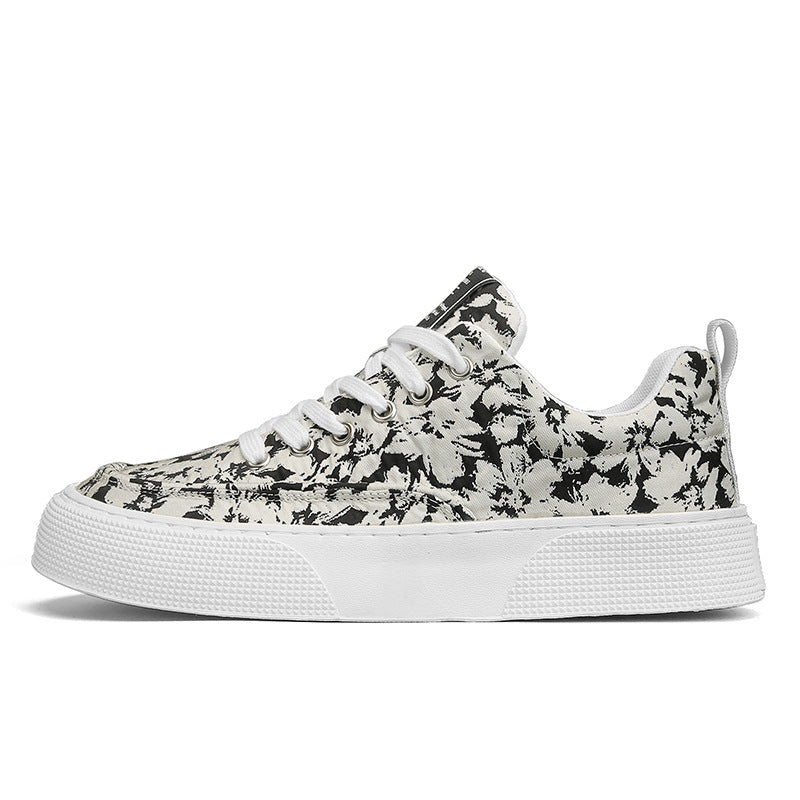 Femme Stilfulde Blomstertryks Sneaker Stilla