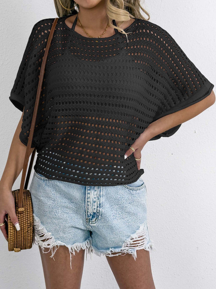 Dame let Net-T-shirt Skovae