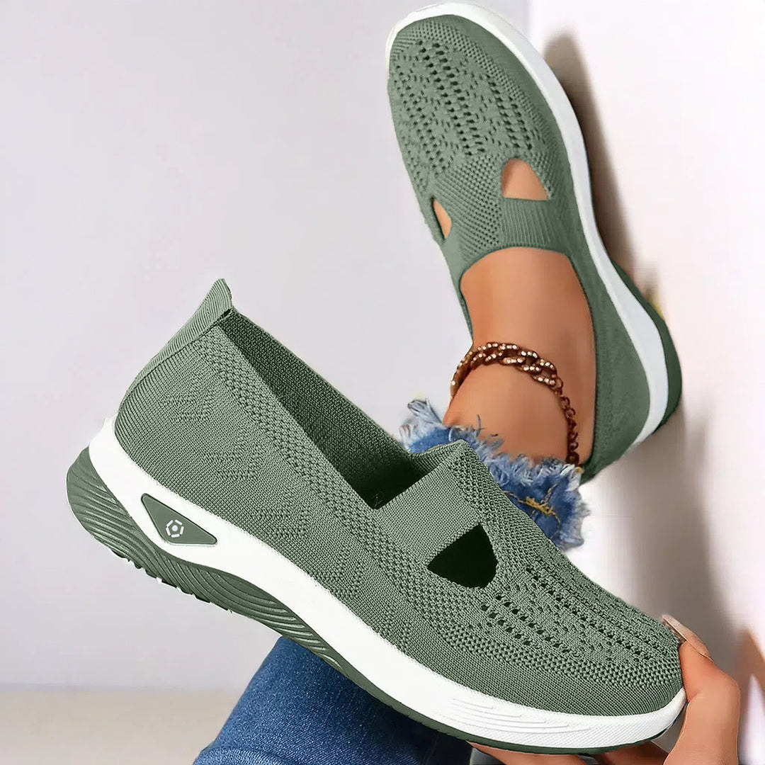 Dame Komfortable Slip-On Sneakers Stilla
