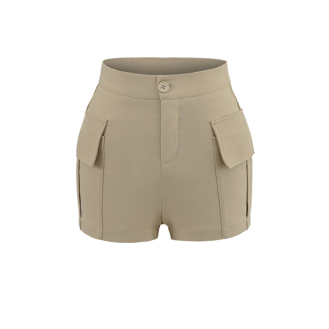Dame Cargo-shorts med praktiske sidelommer og elegant snit Stilla