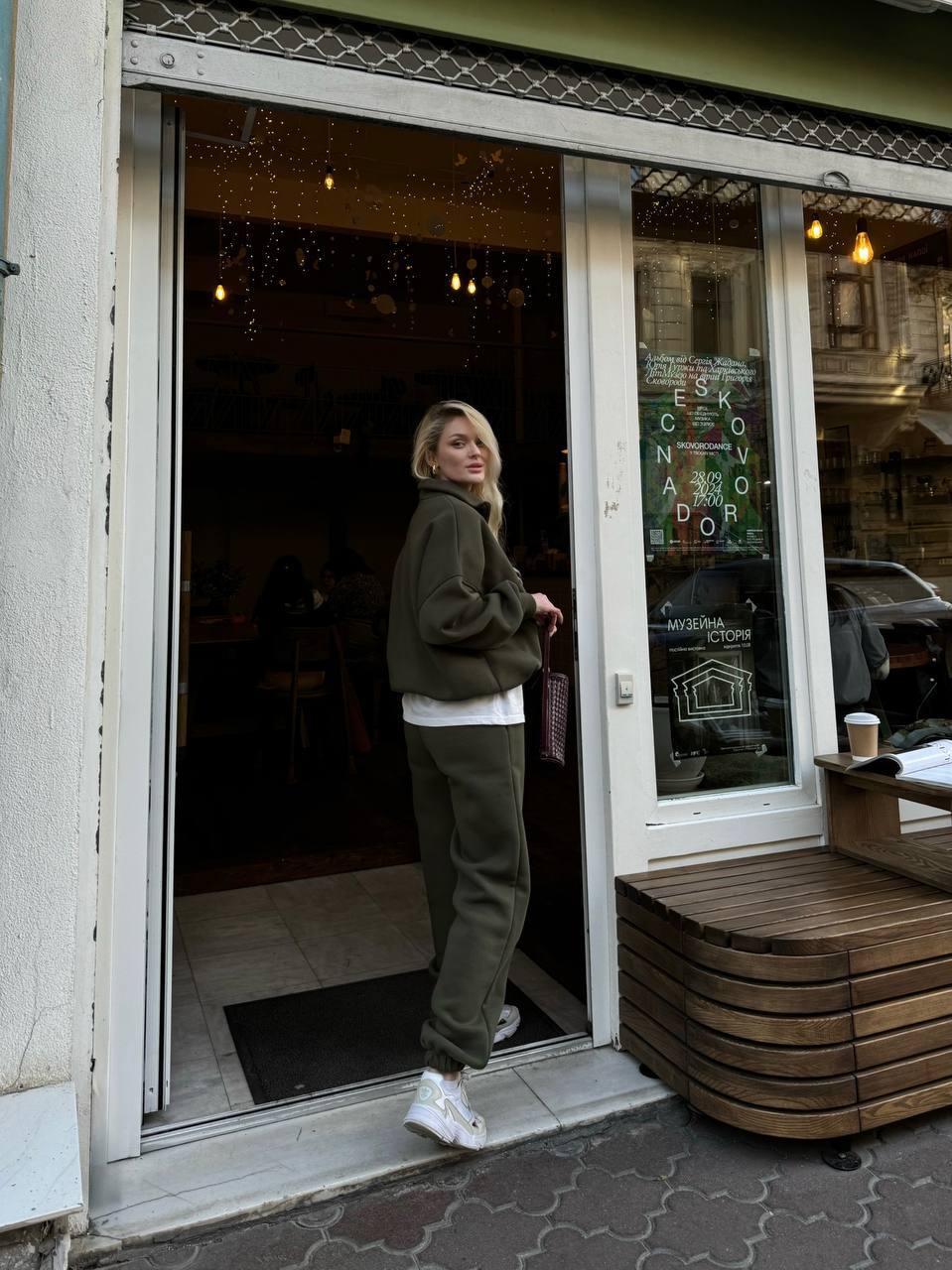 Kvinder Casual Oversized Hoodie og Joggingbukser Sæt Skovae
