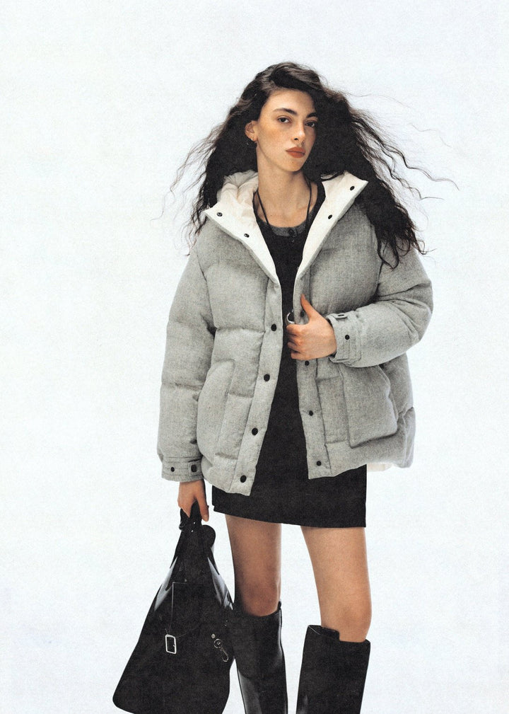 Stilla | Havne Oversized Pufferjakke
